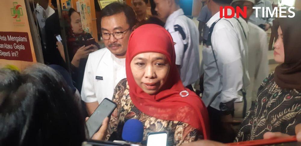 Tak Dapat Hadiri Pemakaman, Khofifah Dapat Pesan Ini dari Fuad Amin