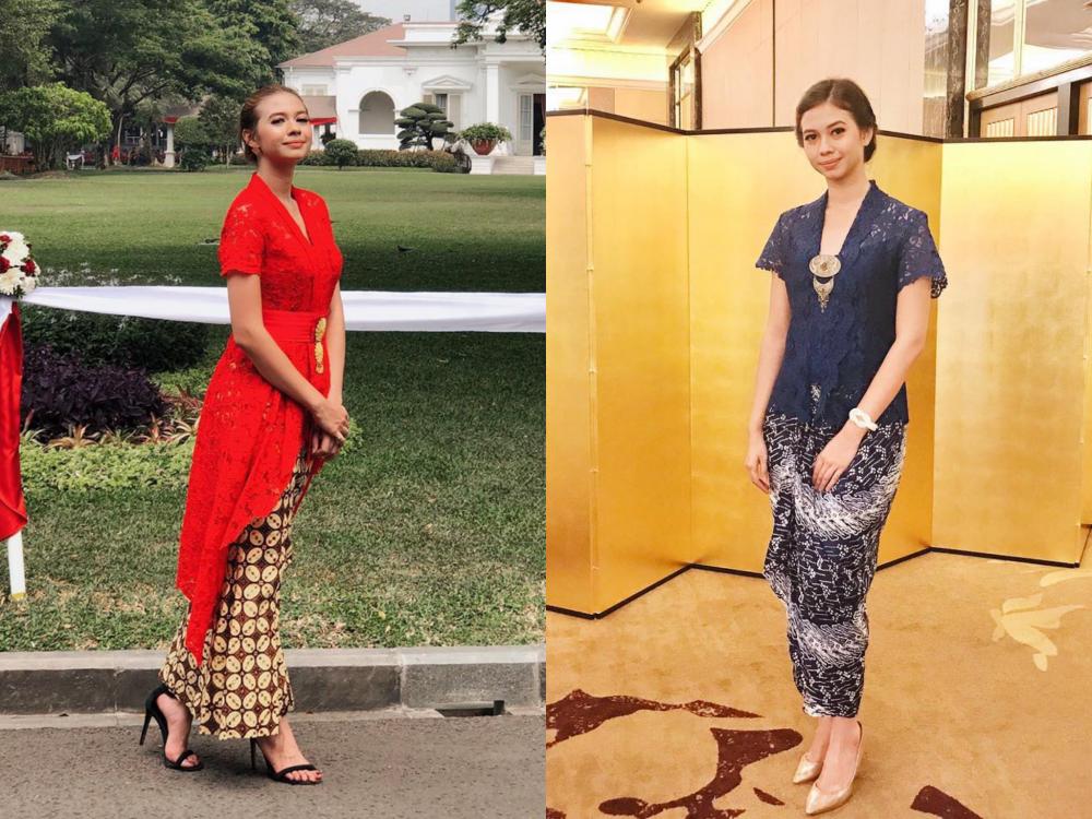 8 Style Memesona Yuki Kato dengan Kebaya, bak Putri Solo!