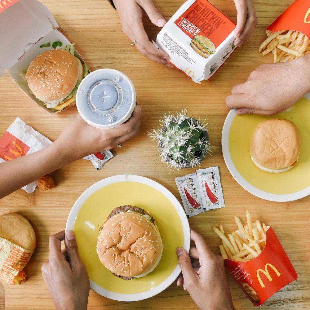 menu McD (instagram.com/mcdonaldsid)