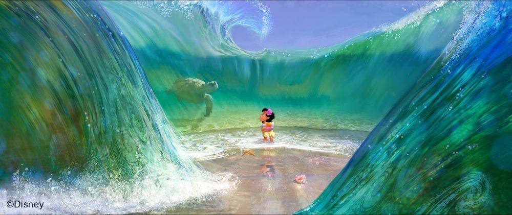 Moana, 2016, Concept art, Lisa Keene © Disney