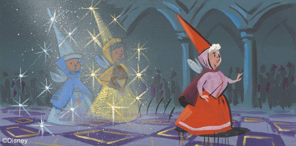 Sleeping Beauty, 1959, Concept art, Disney Studio Artist © Disney