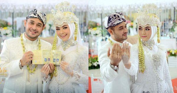Sah! 10 Momen Bahagia Pernikahan Artis Sinetron Meidian Maladi & Gina