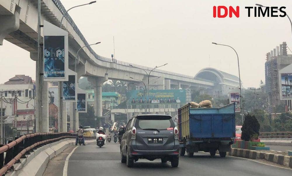 Hari Ini Kualitas Udara Palembang Sentuh Angka Berbahaya