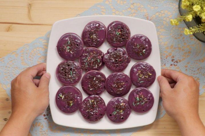 Resep Membuat Kue Cubit Taro ala Yummy dalam Lima Langkah Mudah