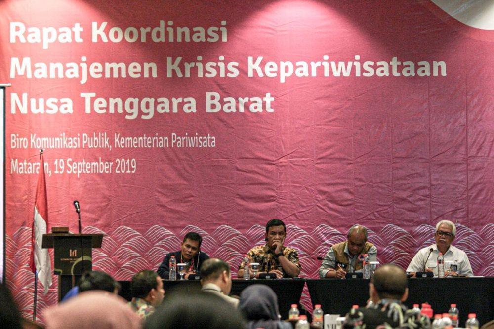 Kemenpar Siap Dukung Manajemen Krisis Kepariwisataan NTB