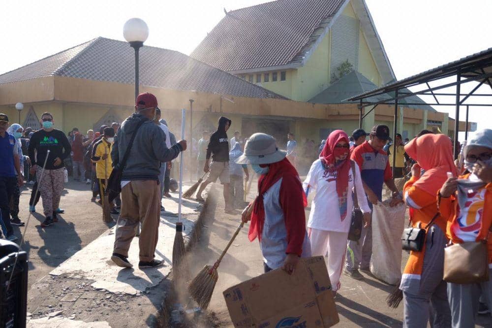 WCD 2019, Warga Gowa Gelar Aksi Bersih-bersih Lingkungan