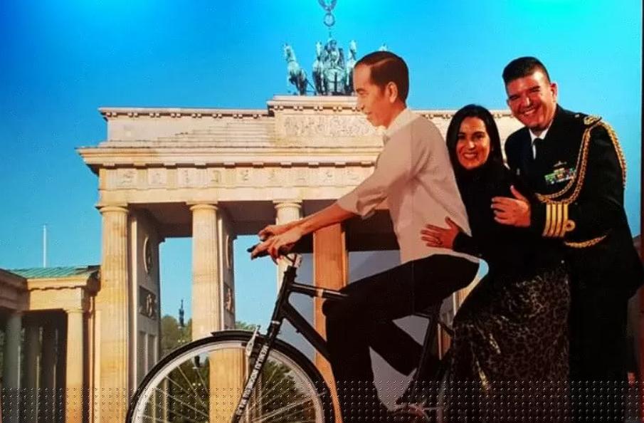 Resepsi Diplomatik Indonesia-Jerman, Ada Sepeda Jokowi di Berlin!