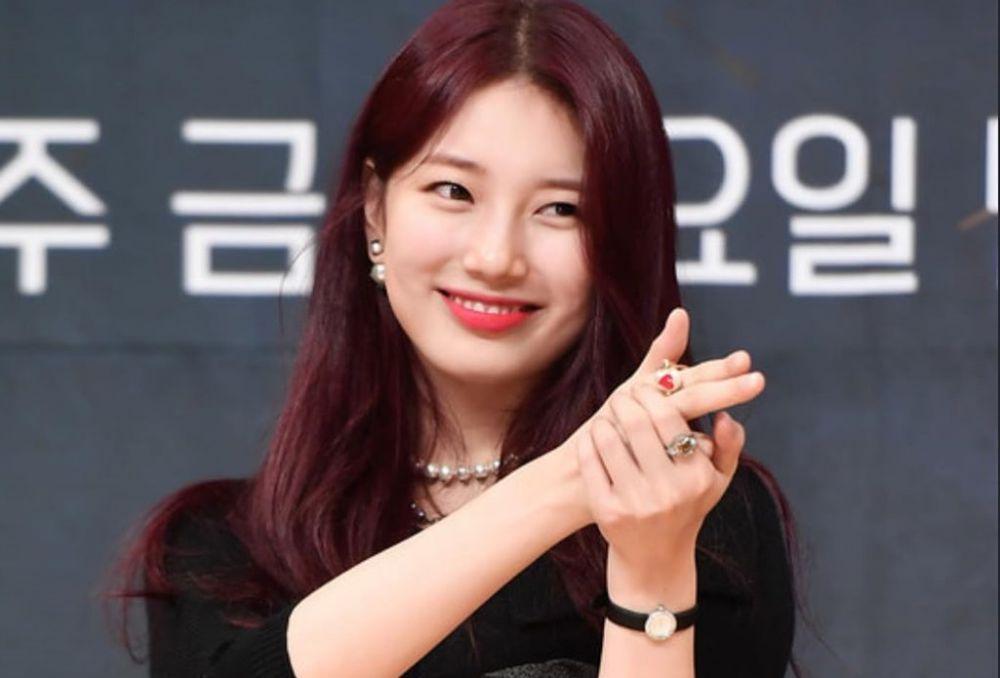 Kian Bersinar, 9 Penampilan Terbaru Bae Suzy Dengan Rambut Red Wine