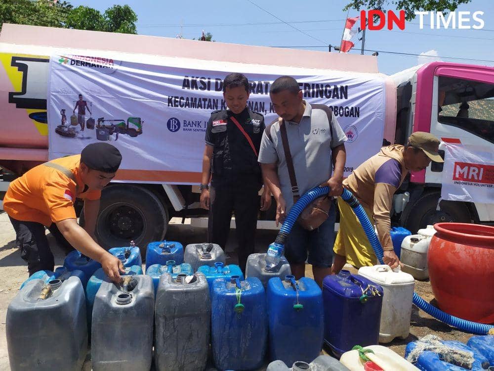 Bantuan Air Bersih Kurangi Beban Warga Grobogan Terdampak Kekeringan