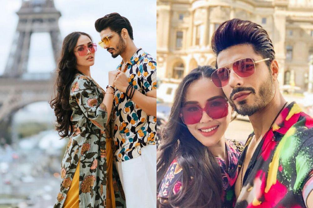 11 Gaya Liburan Ala Vin Rana dan Nita Sofiani di Kota Paris, Romantis!