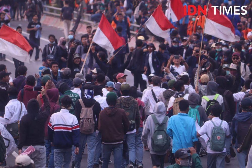 Cegah Ikut Demo, Polisi Razia Pelajar Tangerang