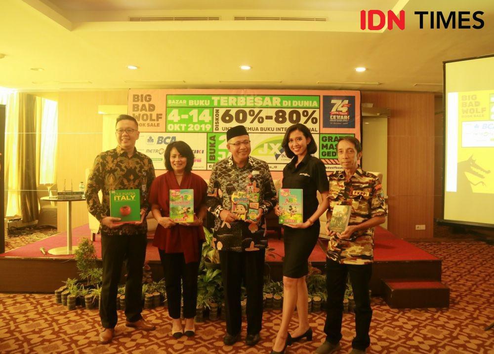 Big Bad Wolf 2019 Kembali Dibuka di Kota Surabaya