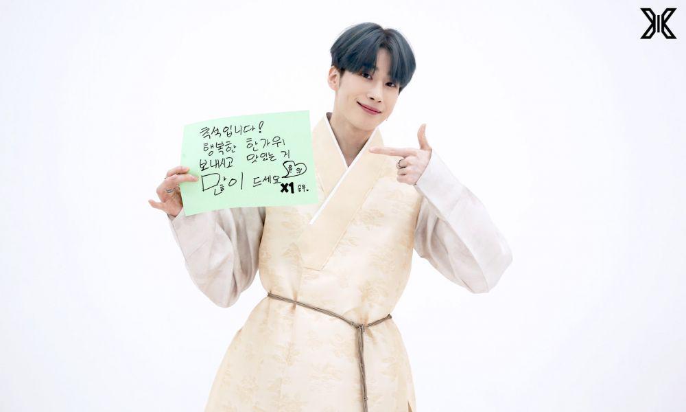Merayakan Chuseok 2019, Ini Potret X1 dengan Hanbok