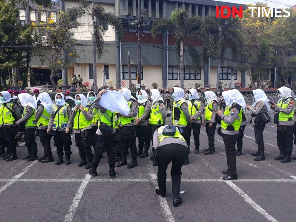 Aksi "Surabaya Menggugat", 2700 Polisi Diterjunkan
