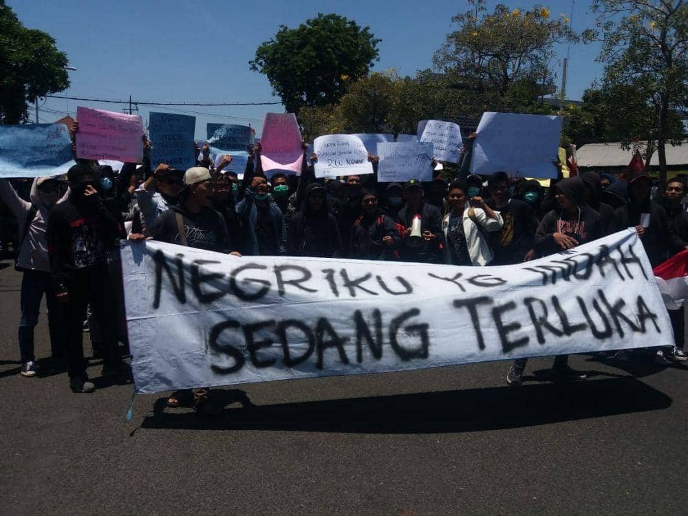 Aliansi Pelajar Surabaya Ikut Aksi, Janji Tak Anarkis
