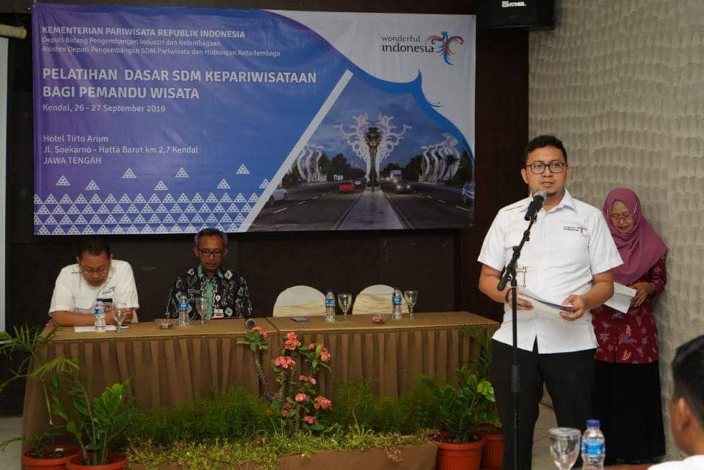Gelar Pelatihan SDM, Kemenpar Genjot Skill Pemandu Wisata di Kendal