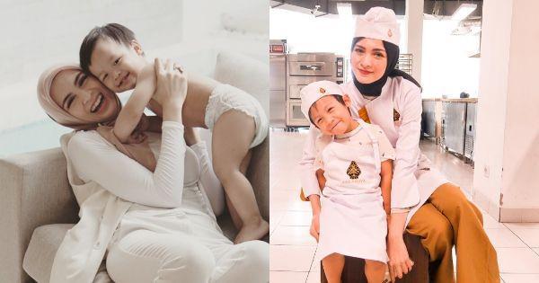 Mama Muda Panutan, 10 Momen Manis Donita Momong Kedua Putra Tercinta