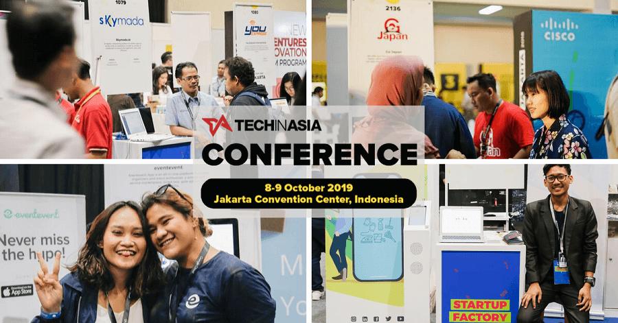 Tech in Asia Conference 2019 Akan Hadir Oktober Mendatang di Jakarta
