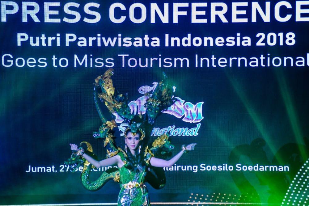 Gabriella Patricia Wakili Indonesia di Miss Tourism International 2019