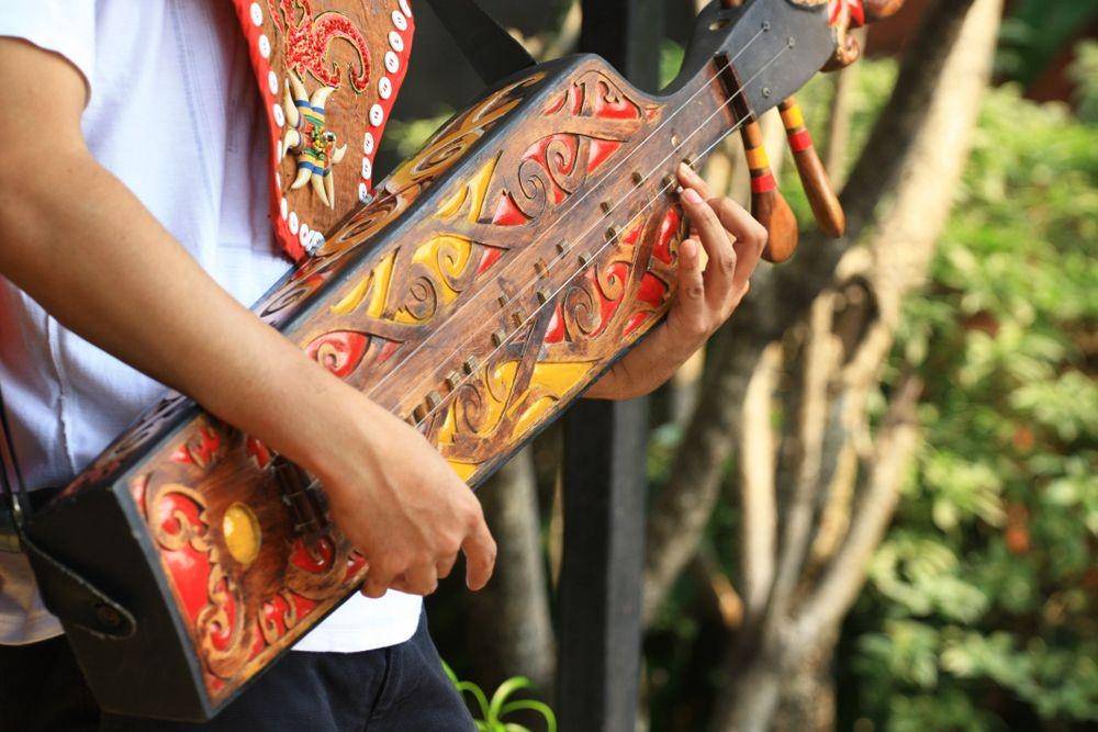 ilustrasi alat musik (Shutterstock.com/Widhibek)