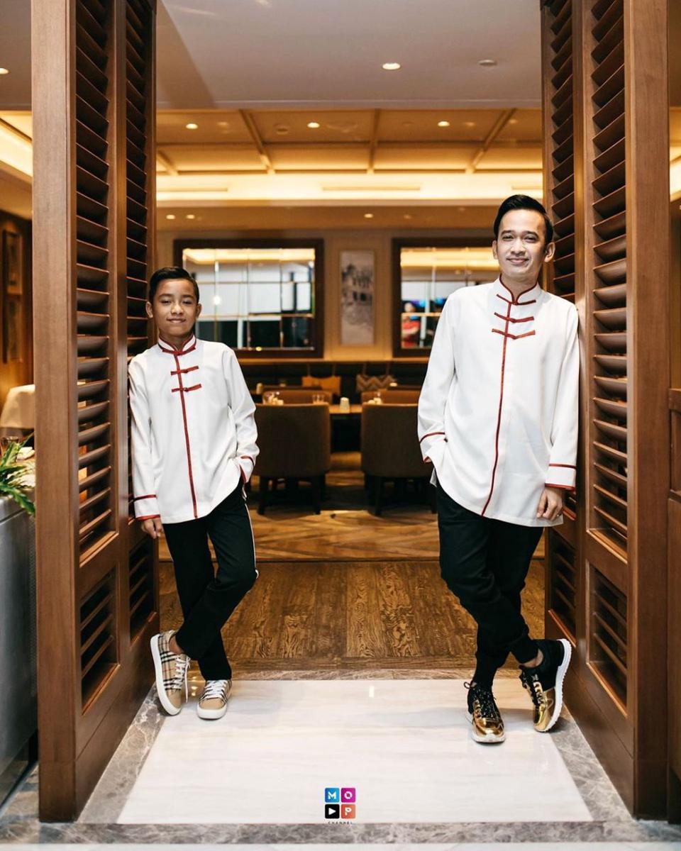 Makin Mirip, Ini 10 Potret Kompak Ruben Onsu dan Betran Peto