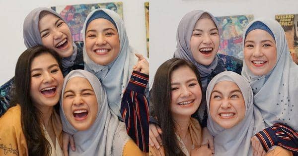 Jadi YouTuber, 10 Potret Kompak Geng Artis Mama Muda The Berempat Aja