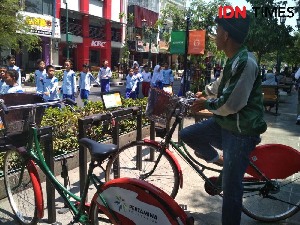 Selasa Wage, Sepeda Sewaan Berbasis Aplikasi Jadi Rebutan