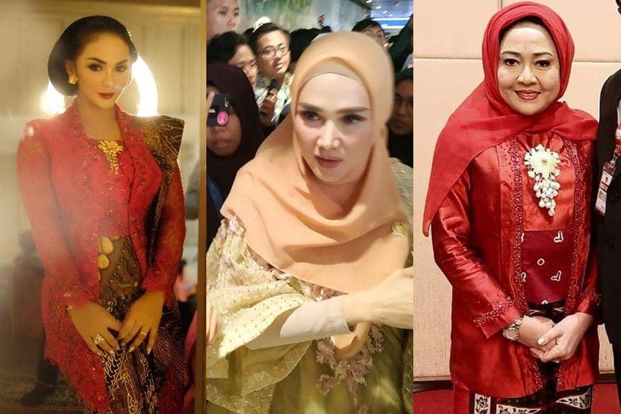 Inspirasi Kebaya Selebritas di Momen Spesial Pelantikan DPR RI