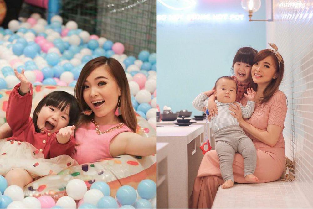 Mama Hits, 10 Potret Kebersamaan Angel eks Cherybelle Bareng Buah Hati