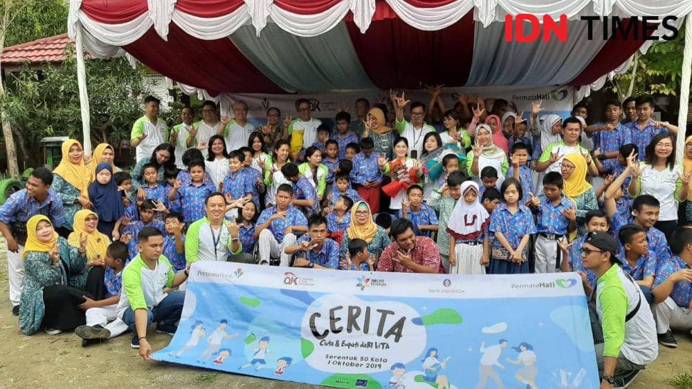 Literasi Keuangan, Permata Bank Gelar CERITA di SLB Tunas Bangsa