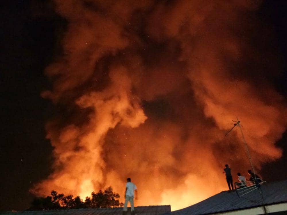 Kebakaran Besar di Medan, Warga: Apinya Seperti Hantu