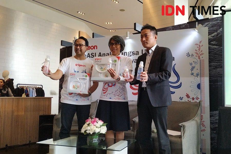 Ramaikan Hari Batik Nasional, Pigeon Luncurkan Botol Susu Motif Batik