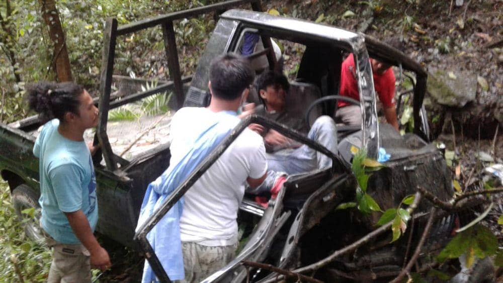 Mobil Masuk Jurang di Tepi Danau Toba, 1 Orang Meninggal Dunia