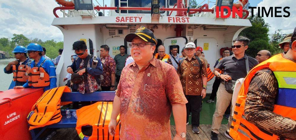 Dua Menteri Tinjau Titik Nol Ibu Kota Negara di Penajam Paser Utara