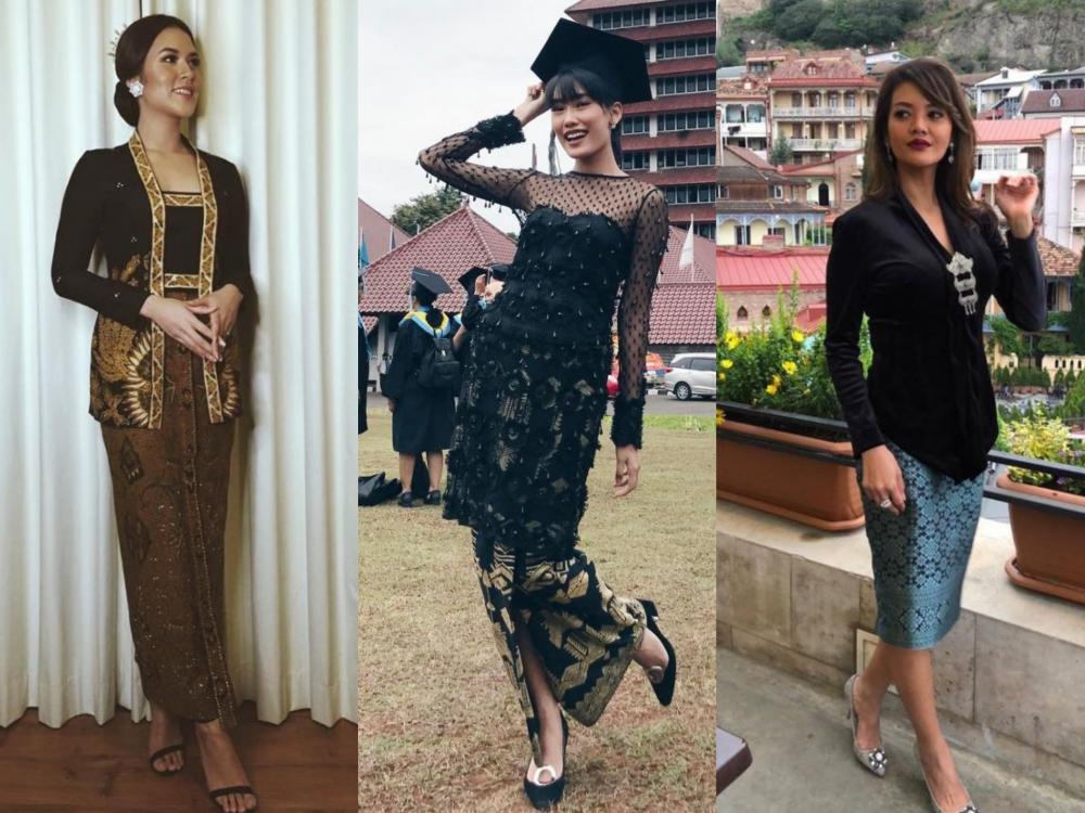 10 Inspirasi Model Kebaya Hitam ala Seleb, Simple tapi Berkelas Banget