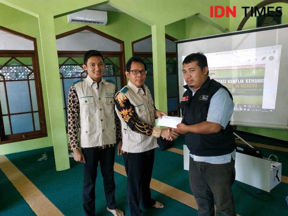 PLN UP3 Kudus Galang Dana Untuk Pengungsi Konflik di Wamena