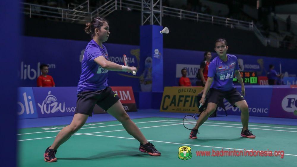 Tekuk Unggulan, Ganda Putri Indonesia ke Semifinal Indonesia Masters!
