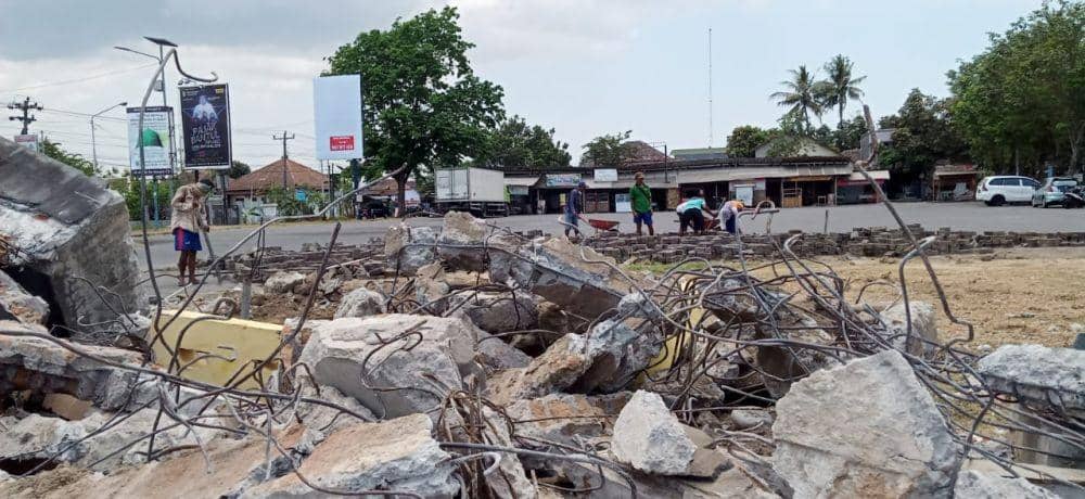 Pasar Seni Gabusan Direvitalisasi, Tulisan PSG Dibongkar