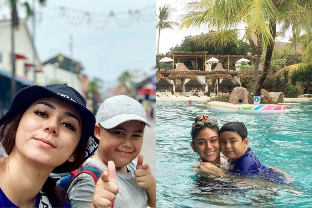 Kompak Banget, 10 Potret Momen Manis Thalitha Latief Bareng Sang Anak