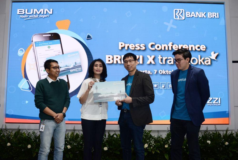 Traveloka-BRI Luncurkan Layanan Top-up BRIZZI demi Mudahkan Pengguna