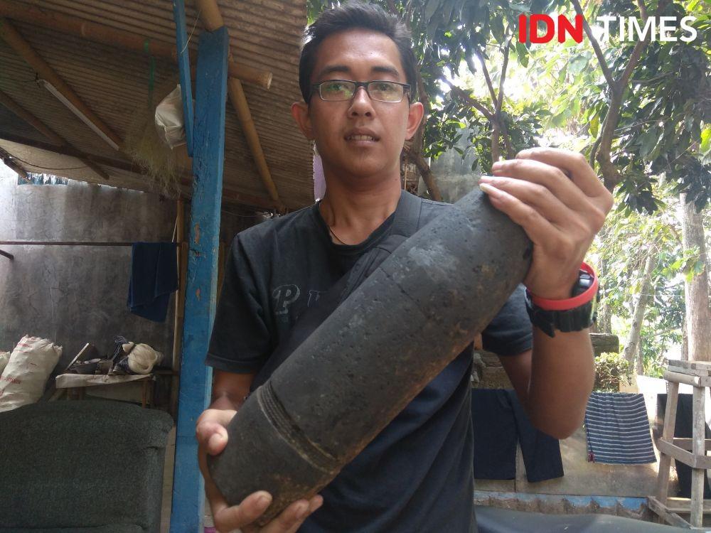 Warga Tangerang Digegerkan Penemuan Mortir Sisa Perang Kemerdekaan