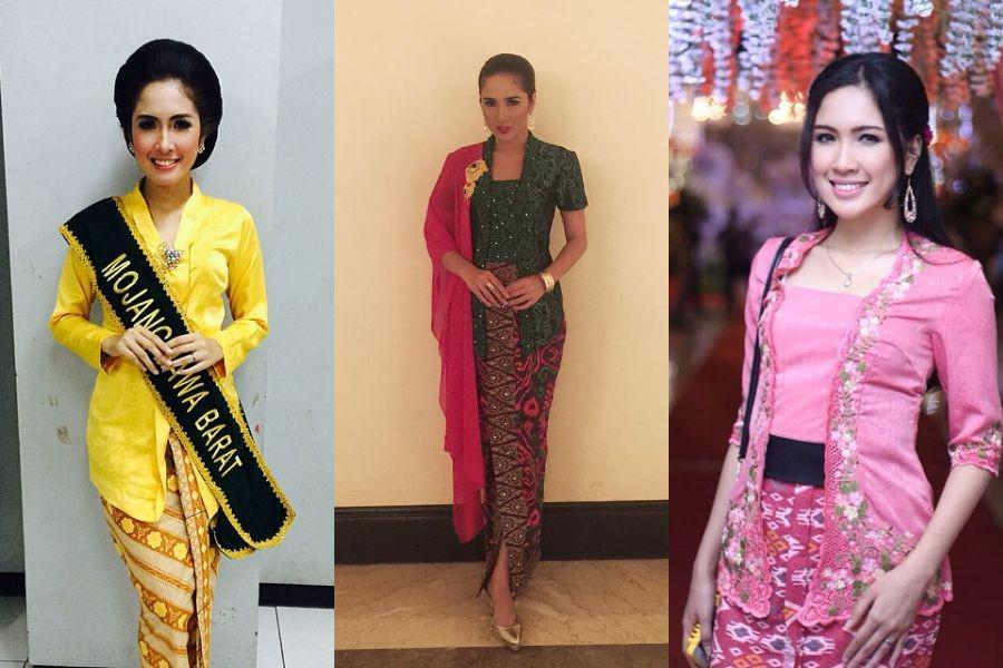 9 Inspirasi Kebaya ala Syntia Fitriyani, Mantan Pemeran Ani 'TOP'