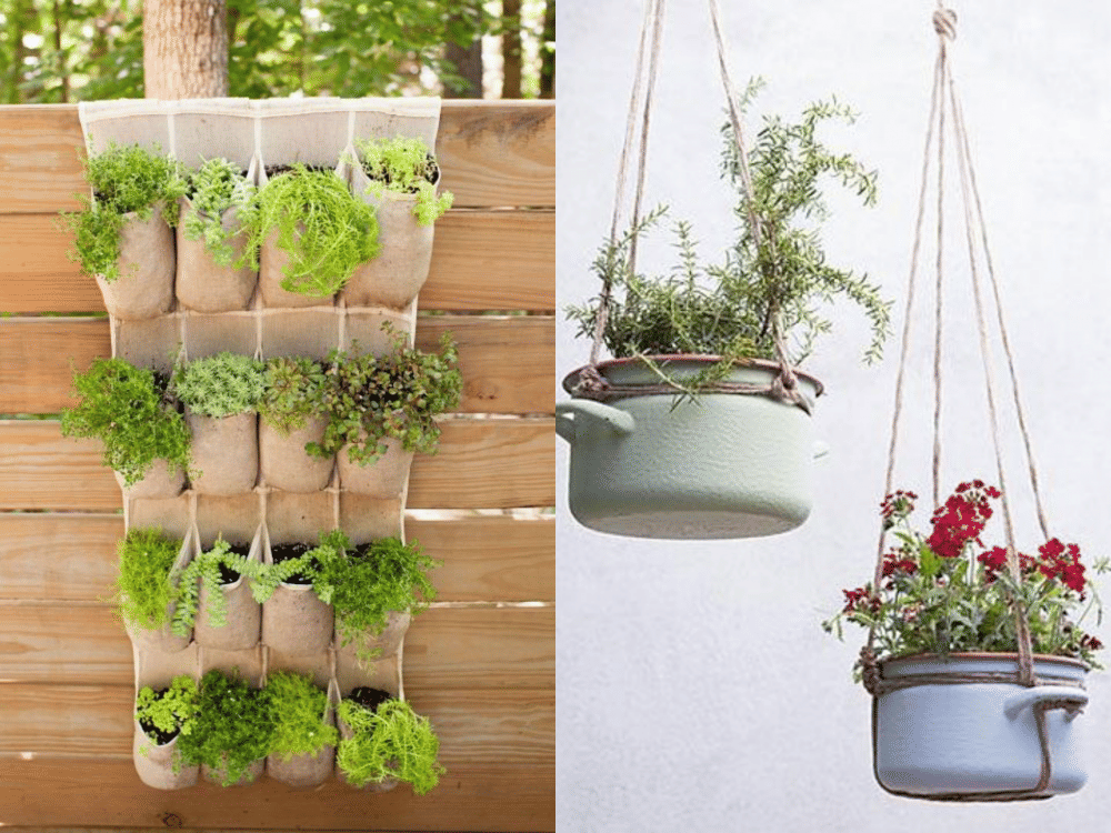 10 Ide Wadah Pot Gantung, Ada yang dari Sendok Sayur nih!