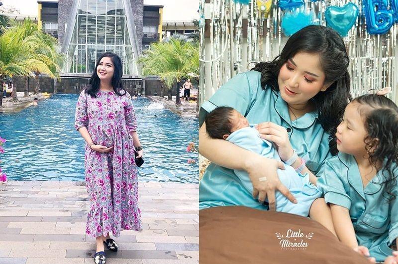 10 Potret Bahagia & Haru Kehamilan Kedua Winda Khair hingga Melahirkan