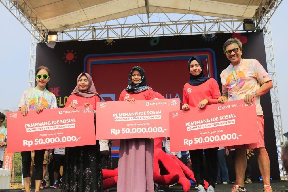 CIMB Niaga Kucurkan Rp150 Juta untuk 3 Pemenang Community Link 2019