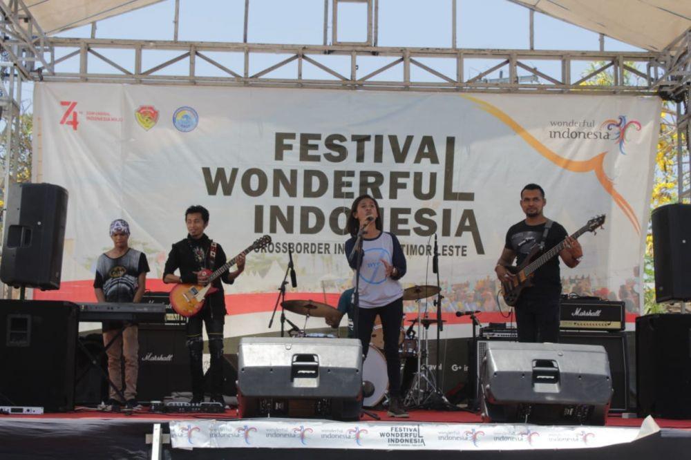 2 Stan di Festival Wonderful Indonesia Atambua Ini Diincar Wisatawan