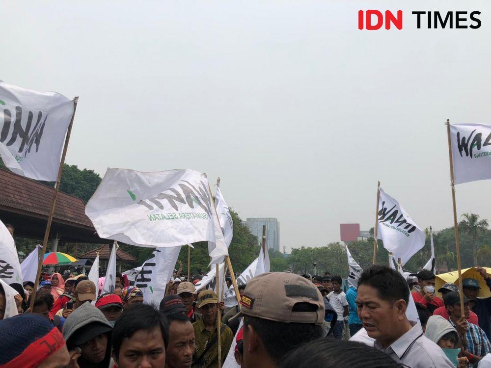 Walhi & Petani Minta Gubernur Sumsel Selesaikan Krisis Agraria
