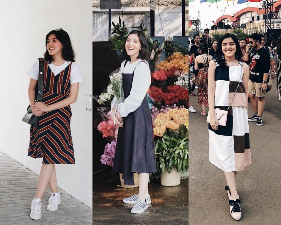 OOTD ala Ify Alyssa untuk Malam Minggu, Dominasi Dress yang Manis
