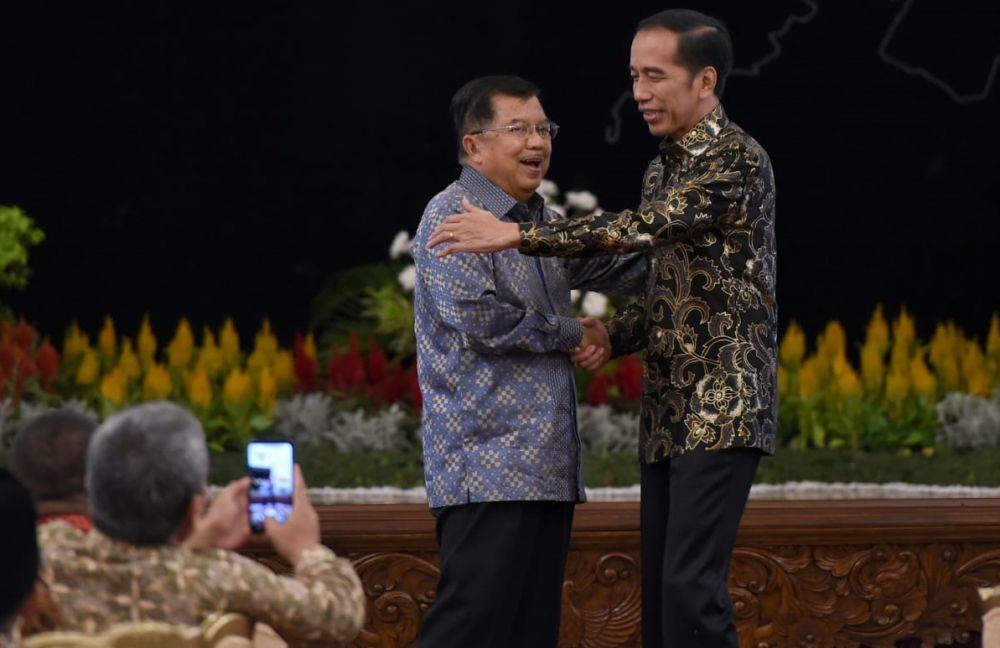 [FOTO] Kilas Balik Kebersamaan Jokowi-JK Periode 2014-2019