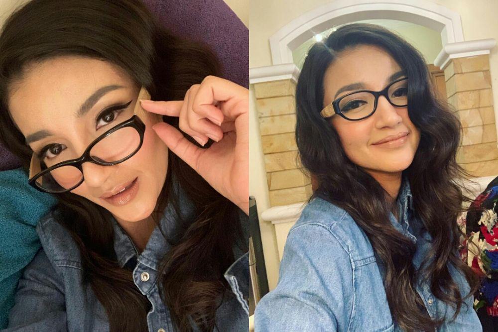 10 Gaya Memikat Tsania Marwa saat Pakai Kacamata, Makin Manis Deh!